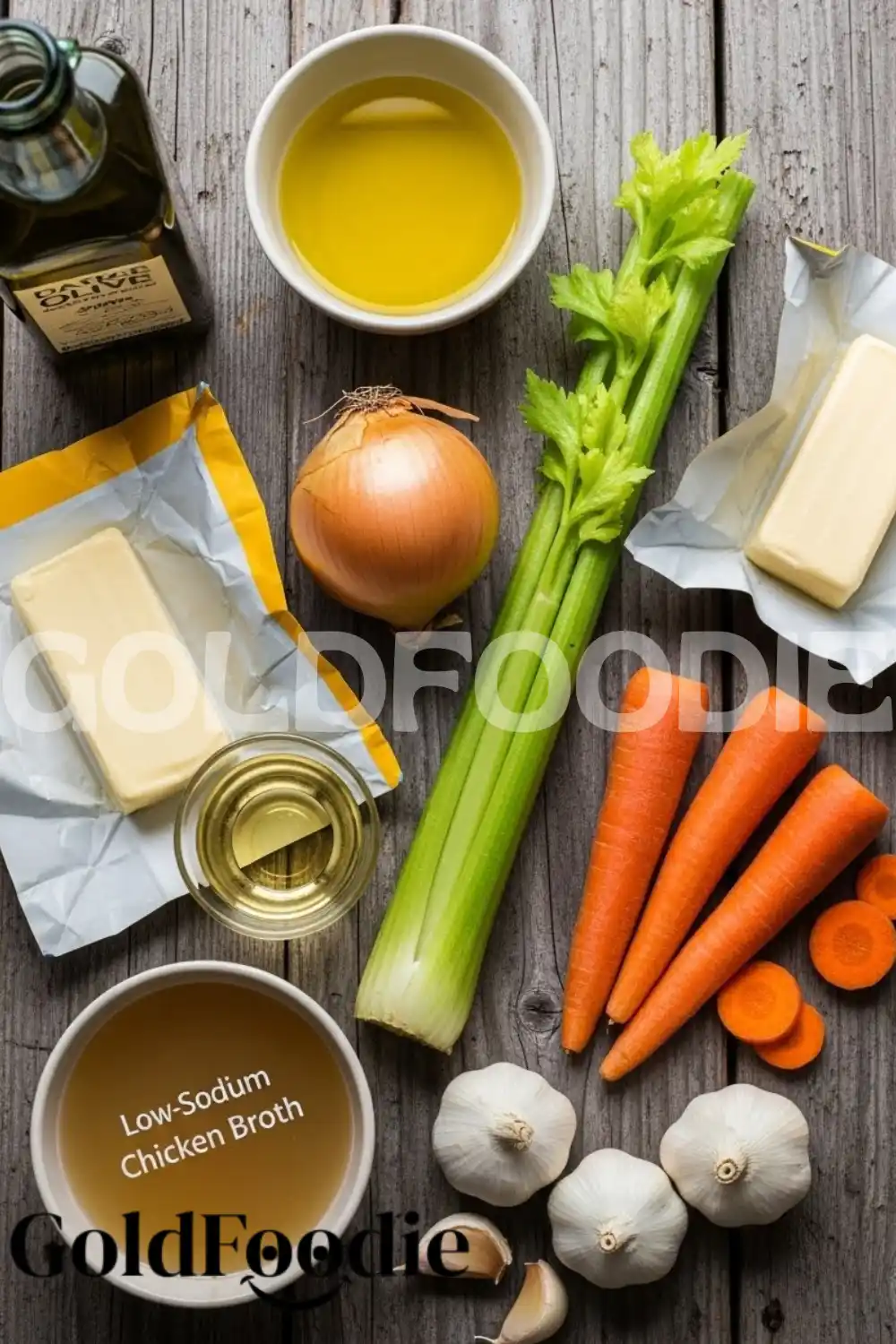 Ingredients for Nova Scotia Seafood Chowder