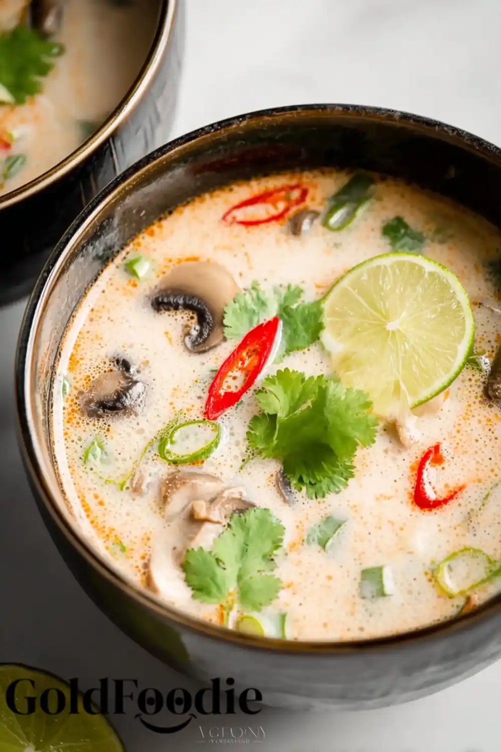 Mixing Ingredients in Instant Pot chicken Thai soup