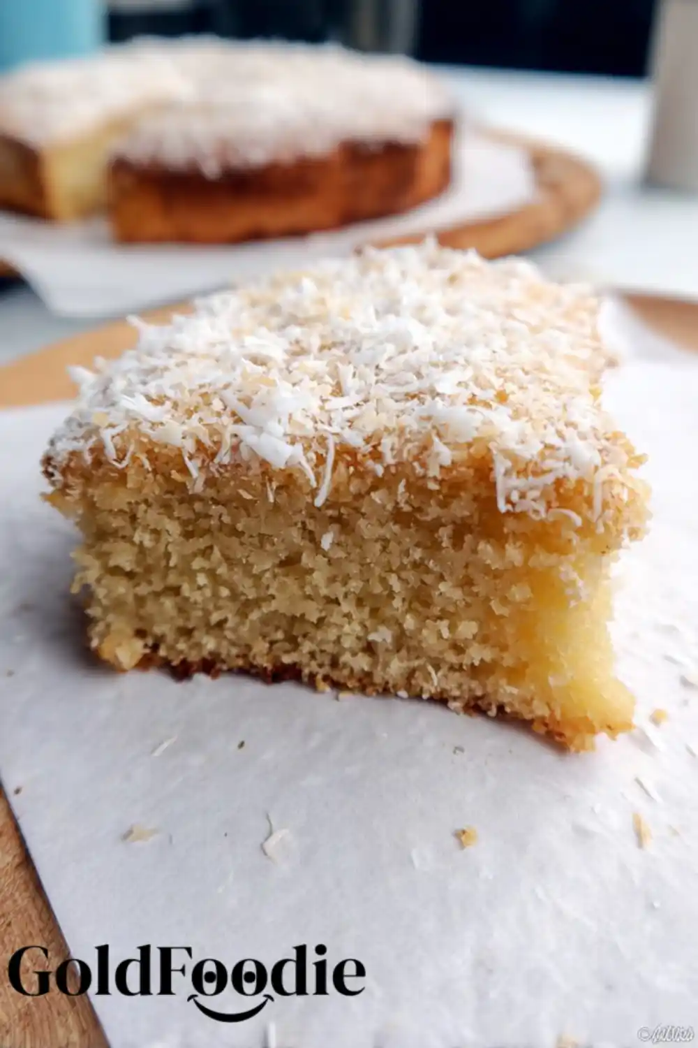 Moist Portuguese Coconut Cakes