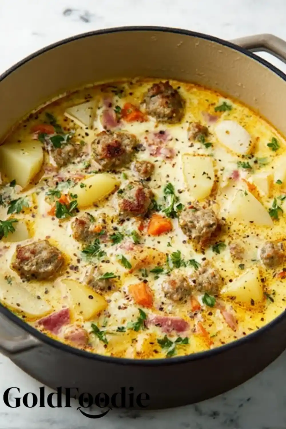 One Pot Potato Soup with Sausage One Pot Potato Soup with Sausage