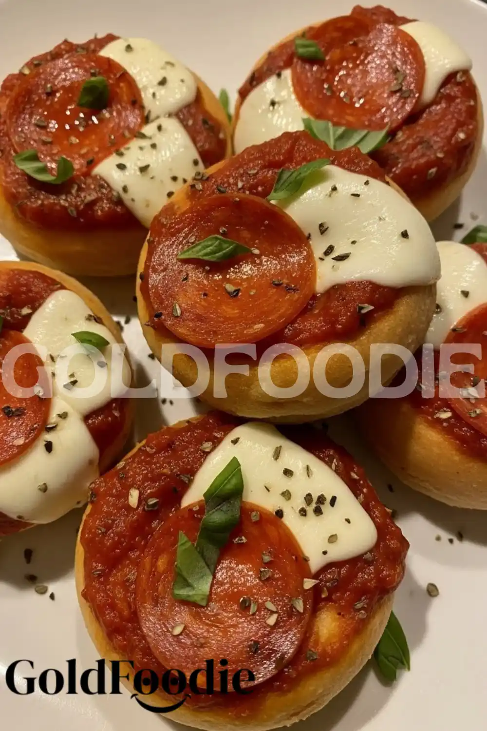 Pepperoni Pizza Doughnut Close-up