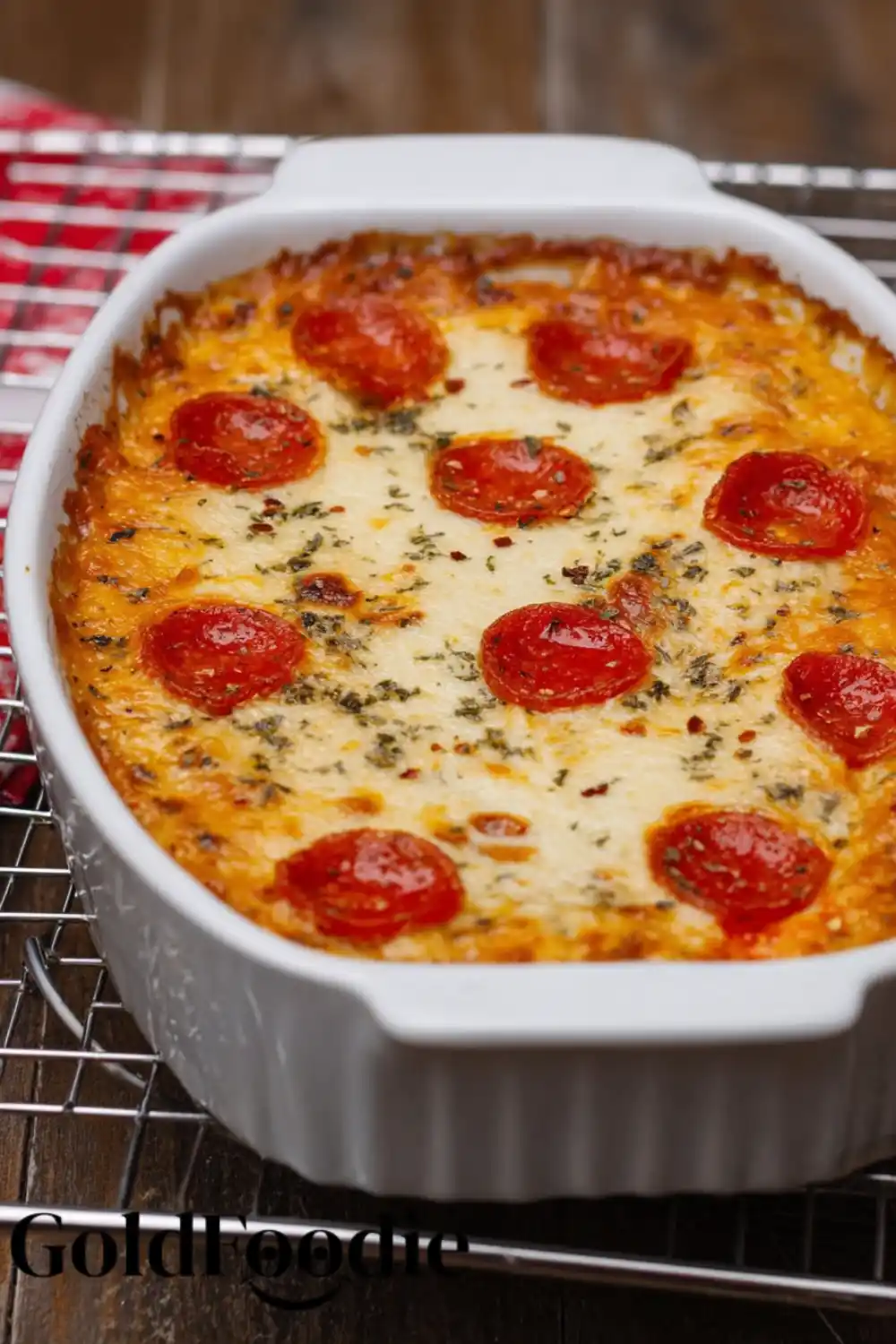Pizza Casserole with Cottage Cheese