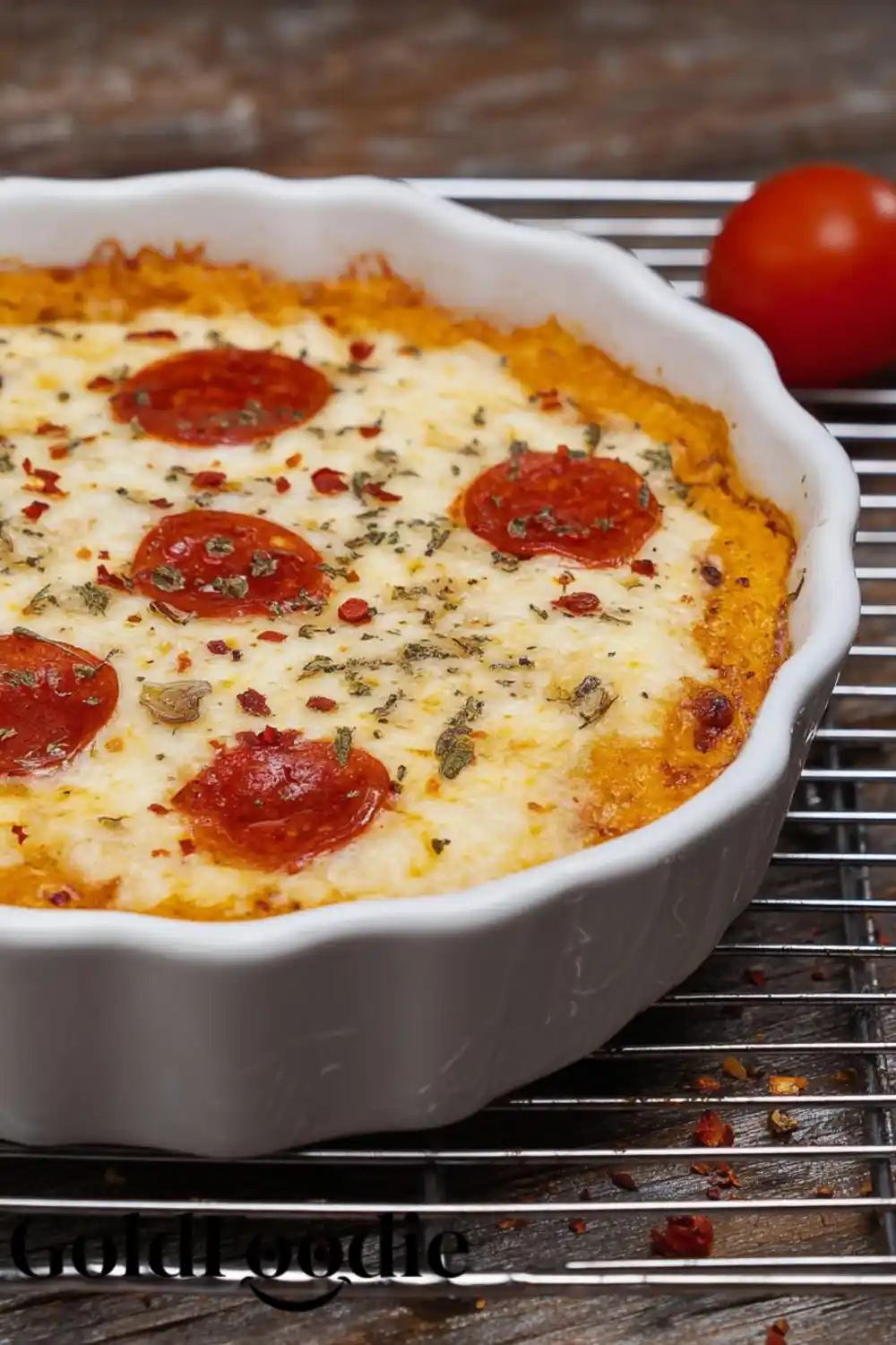 Pizza Style Cottage Cheese Bake