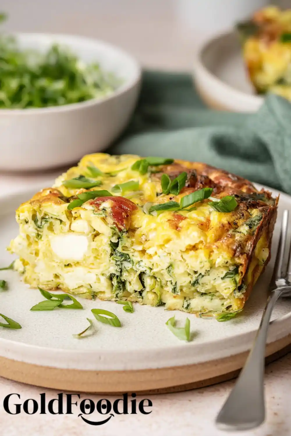 Baked Cottage Cheese Eggs Bake