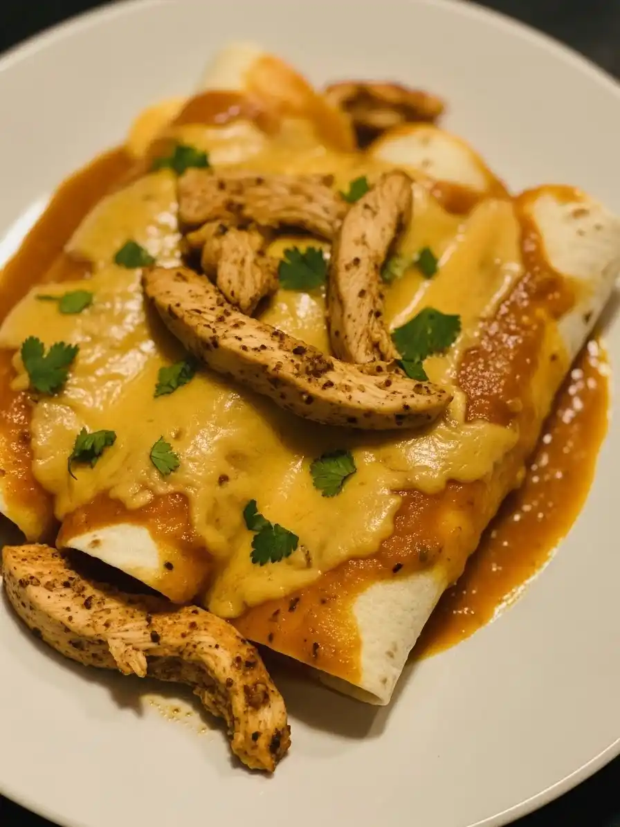 Savory High-Protein Queso Enchiladas