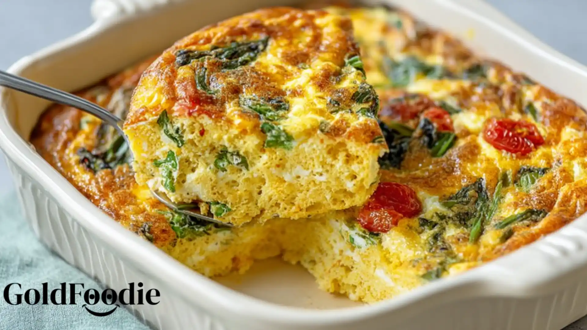 Delicious Cottage Cheese and Veggie Bake