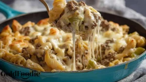Skillet Philly Cheesesteak Casserole