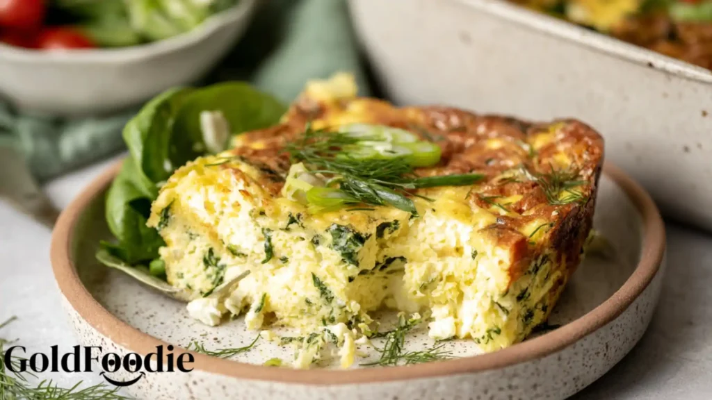 Baked Cottage Cheese Eggs