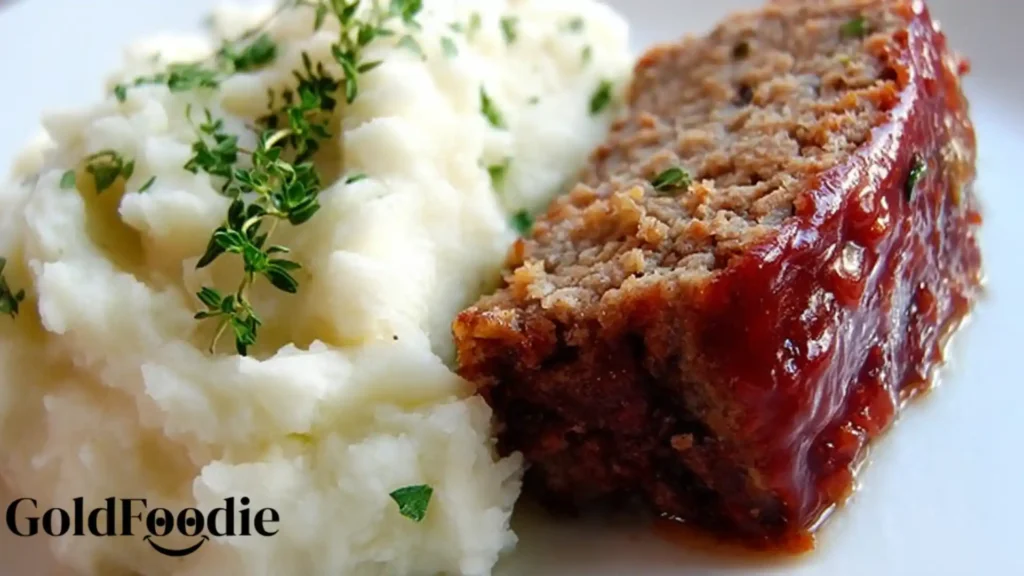 Meatloaf with Mashed Potatoes
