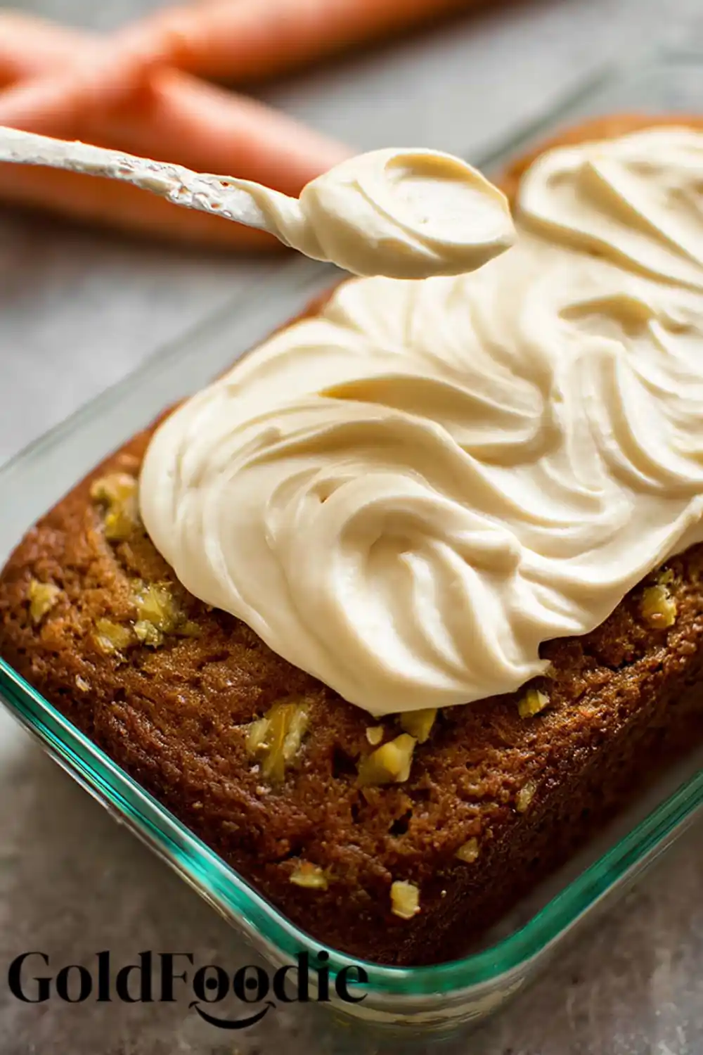 Spreading Cream Cheese Frosting