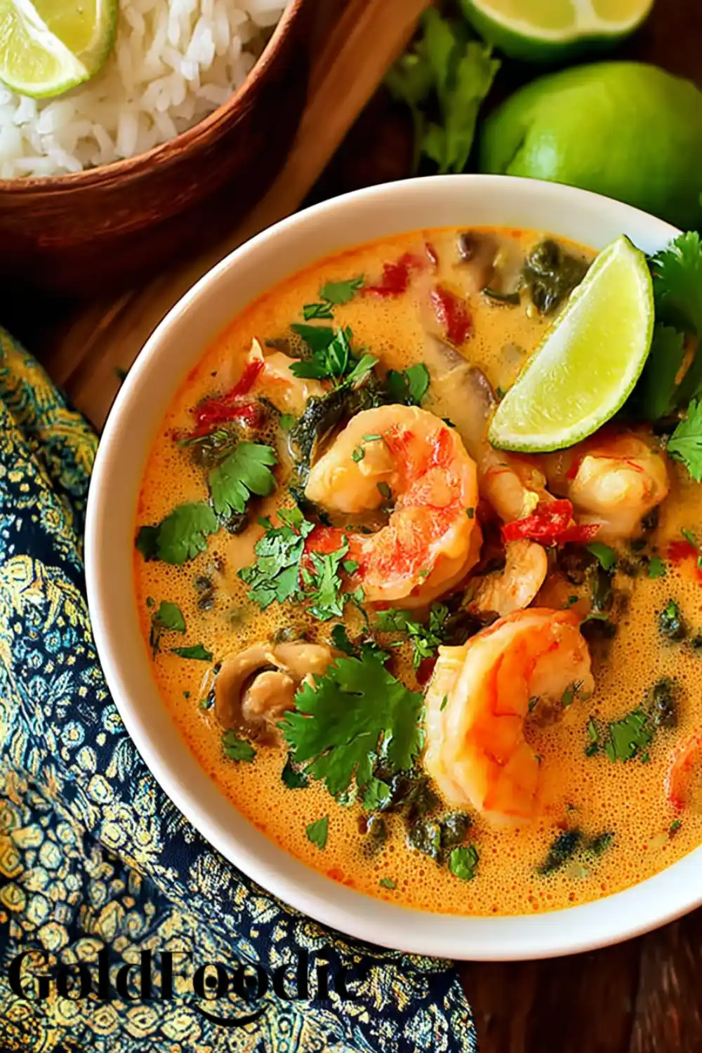 thai soup shrimp 3 Fresh thai soup shrimp