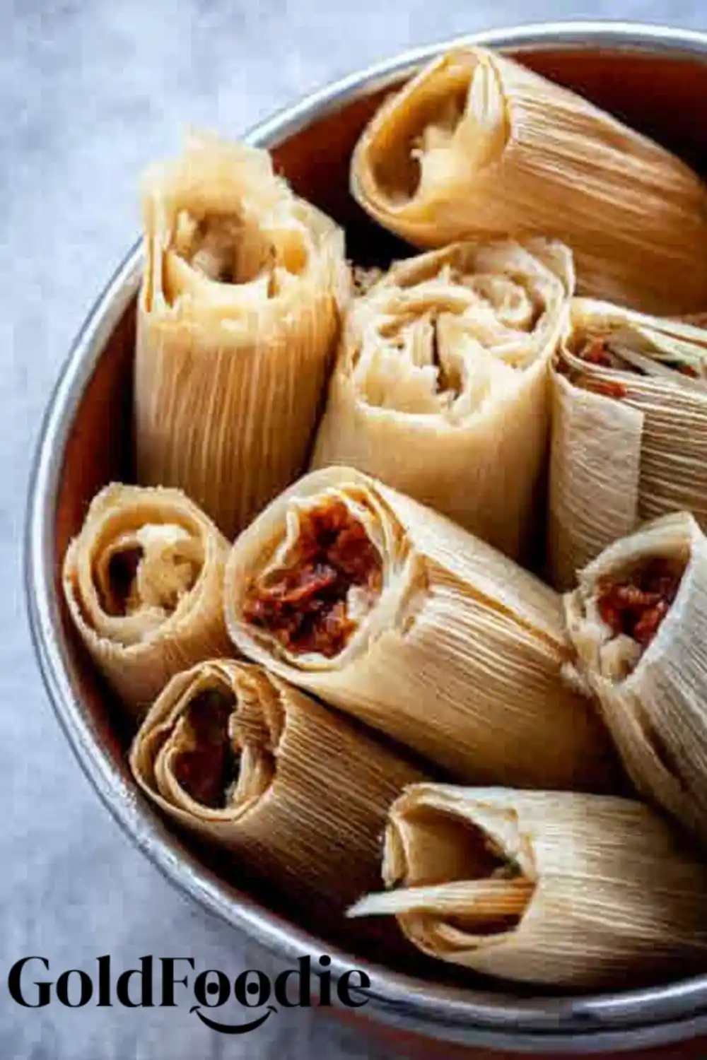 Steamed Tamales with Savory Red Chili Filling Steamed Mexican Tamales Recipes