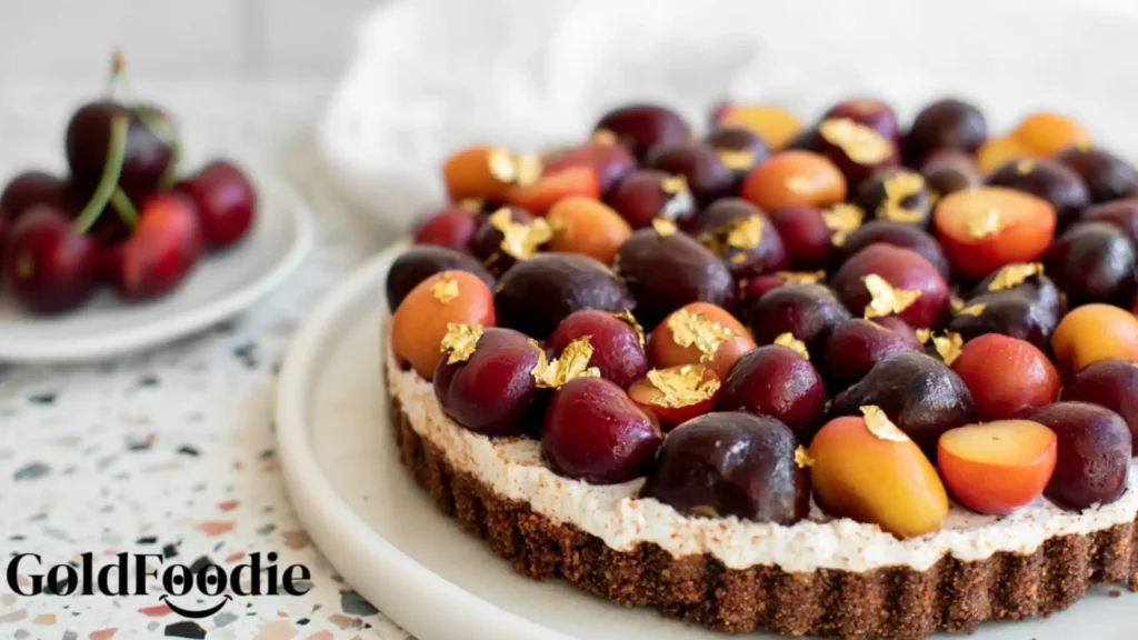 Cherry Pistachio Cheesecake