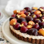 Cherry Pistachio Cheesecake 1 Cherry Pistachio Cheesecake