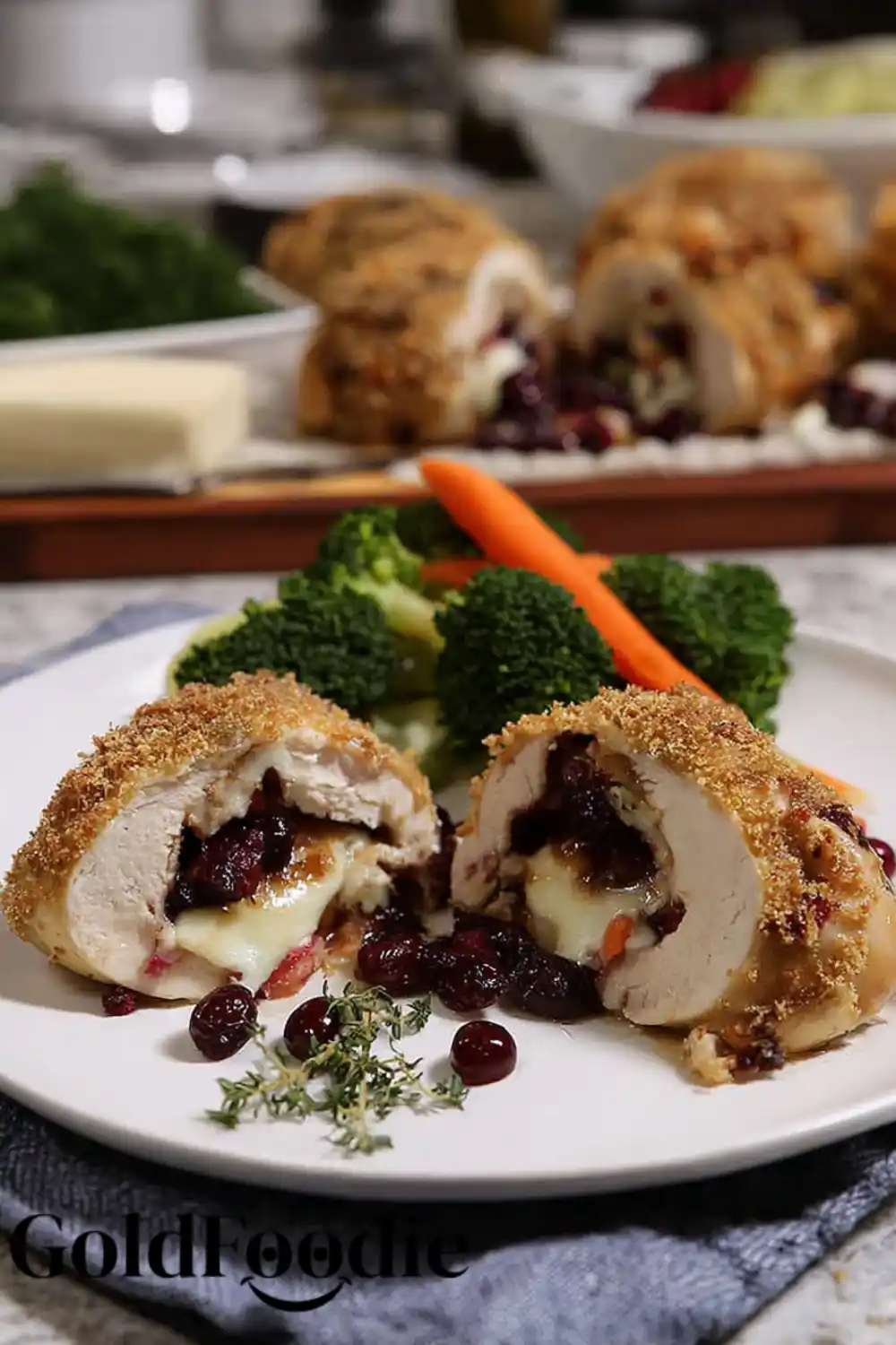 Tender Brie and Cranberry Stuffed Chicken Breast Tender Cranberry Brie Stuffed Chicken