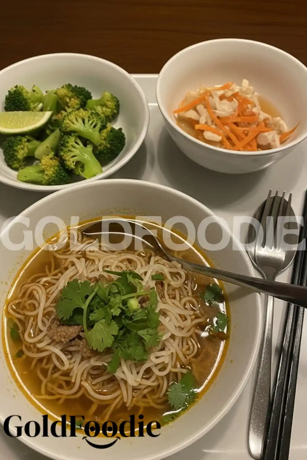 Thai Noodle Soup Meal Set Thai Noodle Soup Meal Set