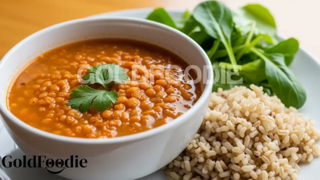 Thai Coconut Red Lentil Soup