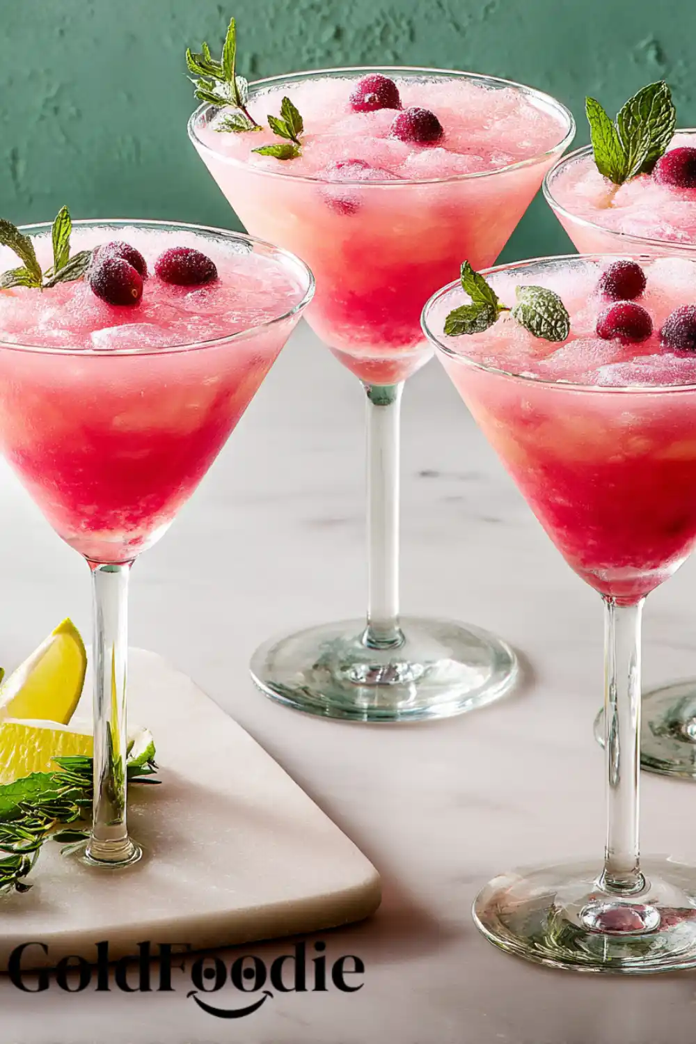 Trio of Holiday Margaritas