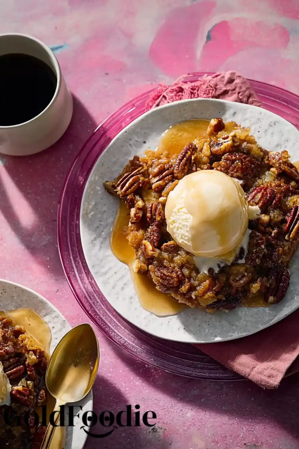 Pecan Pie Dump Cake Dessert