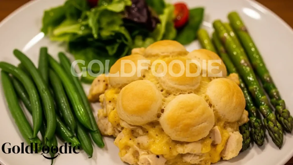 Chicken Bubble Biscuit Bake Casserole