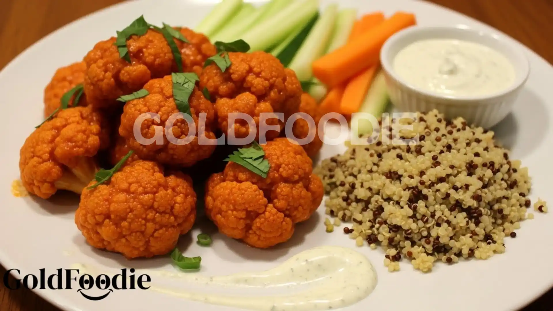 Buffalo Cauliflower Bites