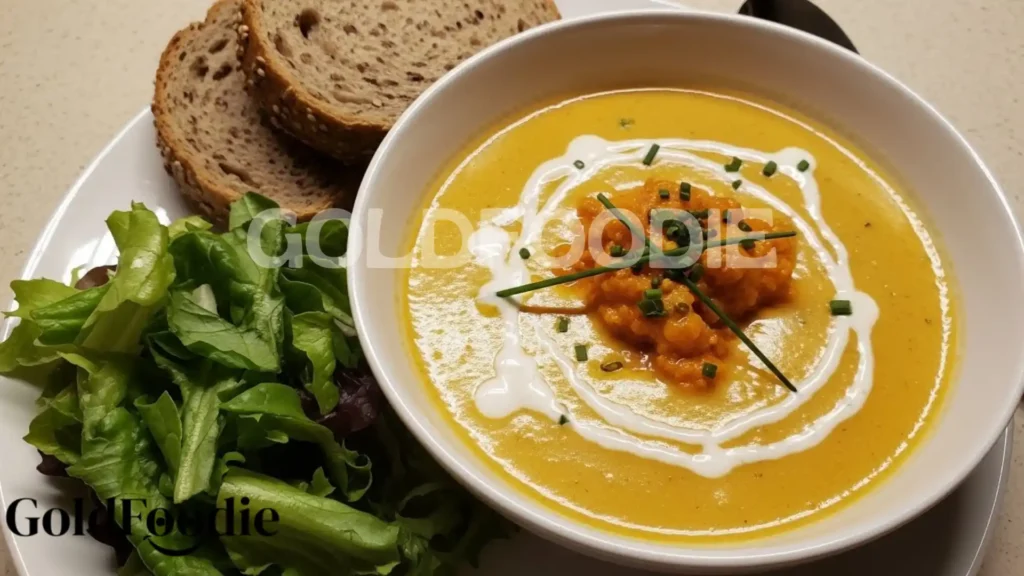 Buffalo Cauliflower Cream Soup