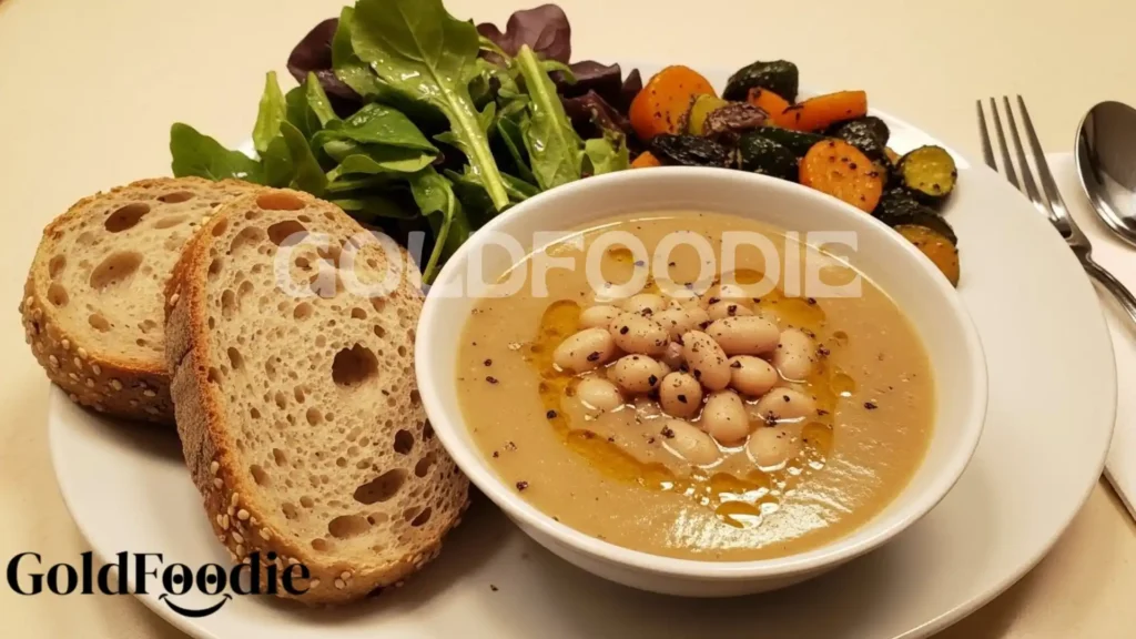 Roasted Garlic White Bean Soup