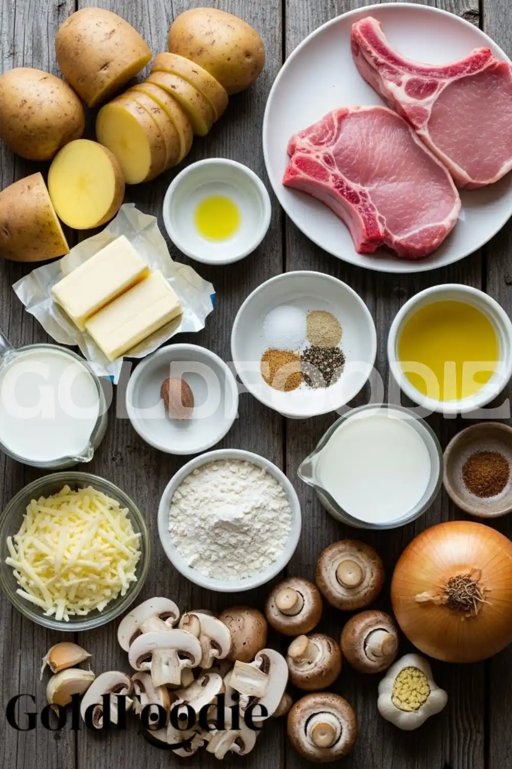 ingredients-for-smothered-pork-chops-and-potatoes