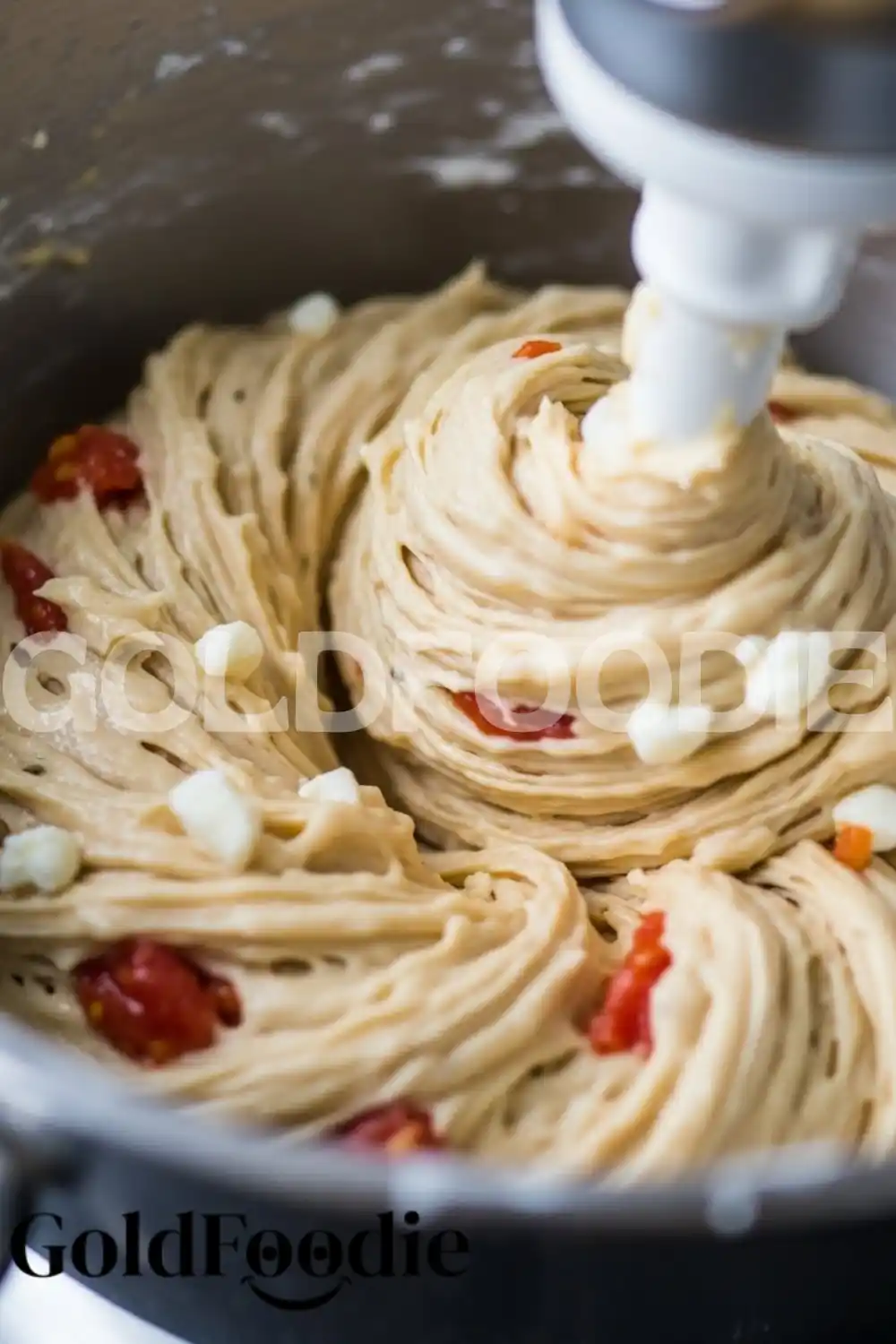 savory-mozzarella-tomato-donut-batter-mixing