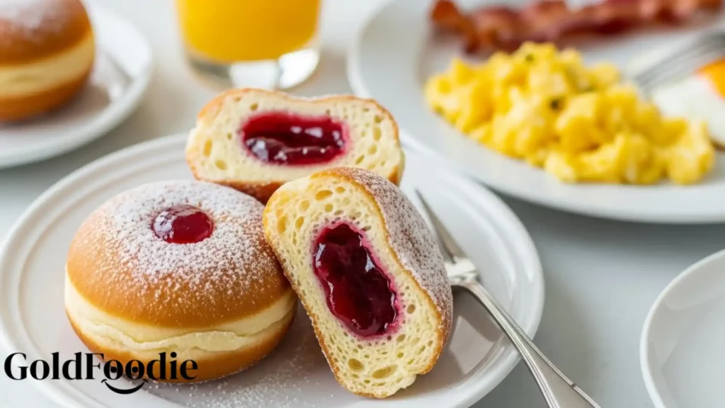 Baked Jelly Donuts