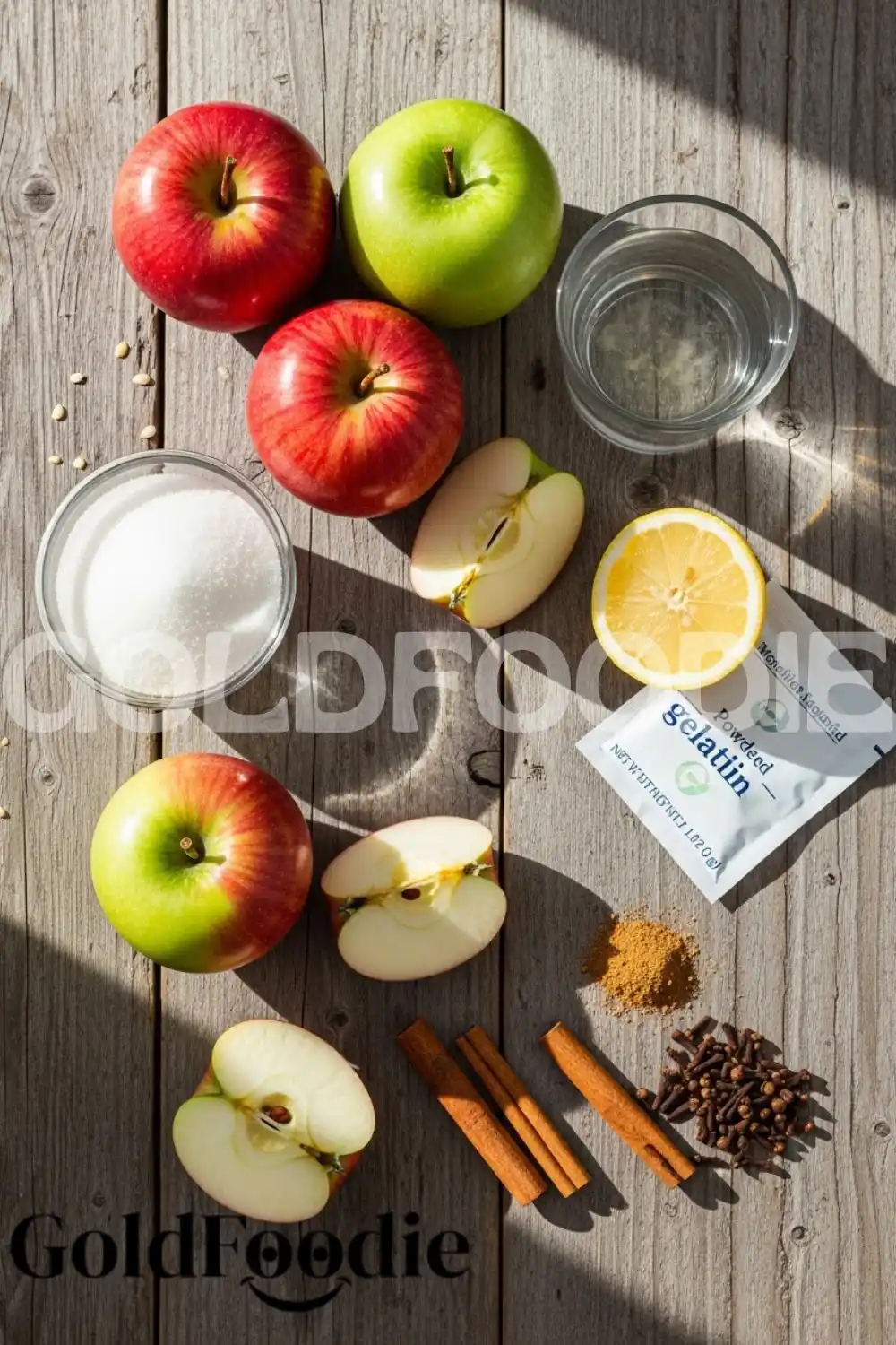 Candied Apple Gelatin Ingredients Candied Apple Gelatin Ingredients