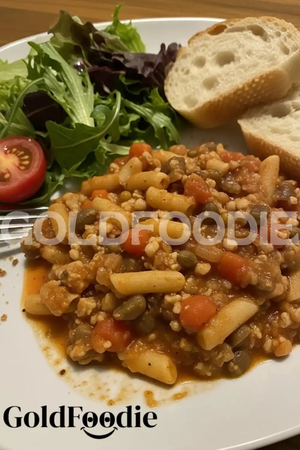 Close-up-Plated-Minestrone-Texture