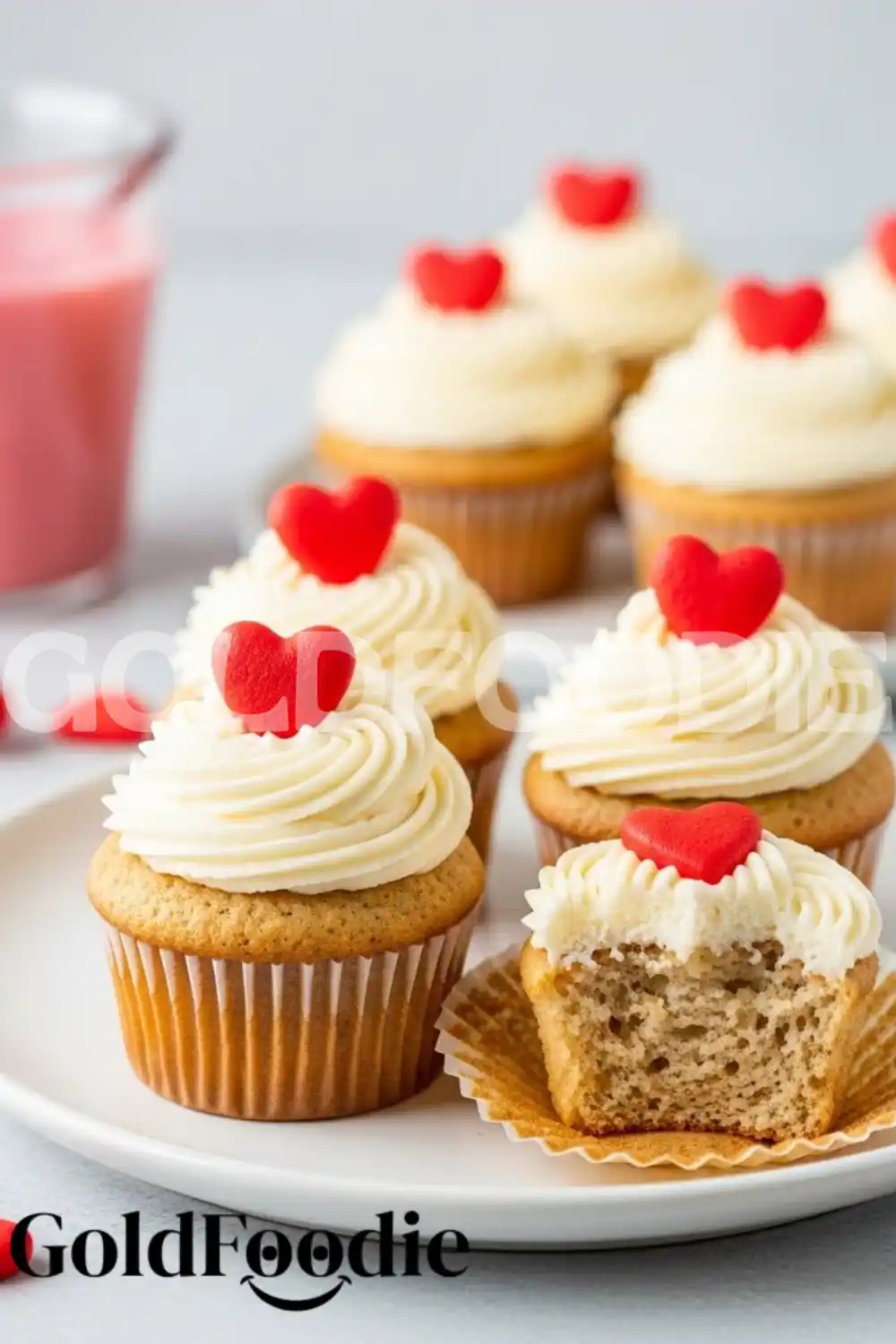 Festive Valentine's Day Cupcake Spread