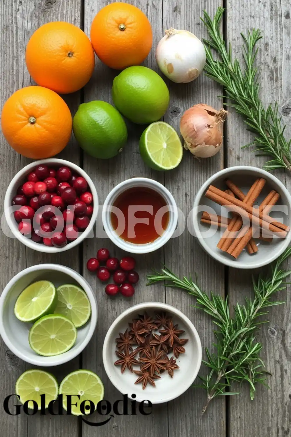 Fresh Ingredients for Monique’s Naughty and Holiday Punch