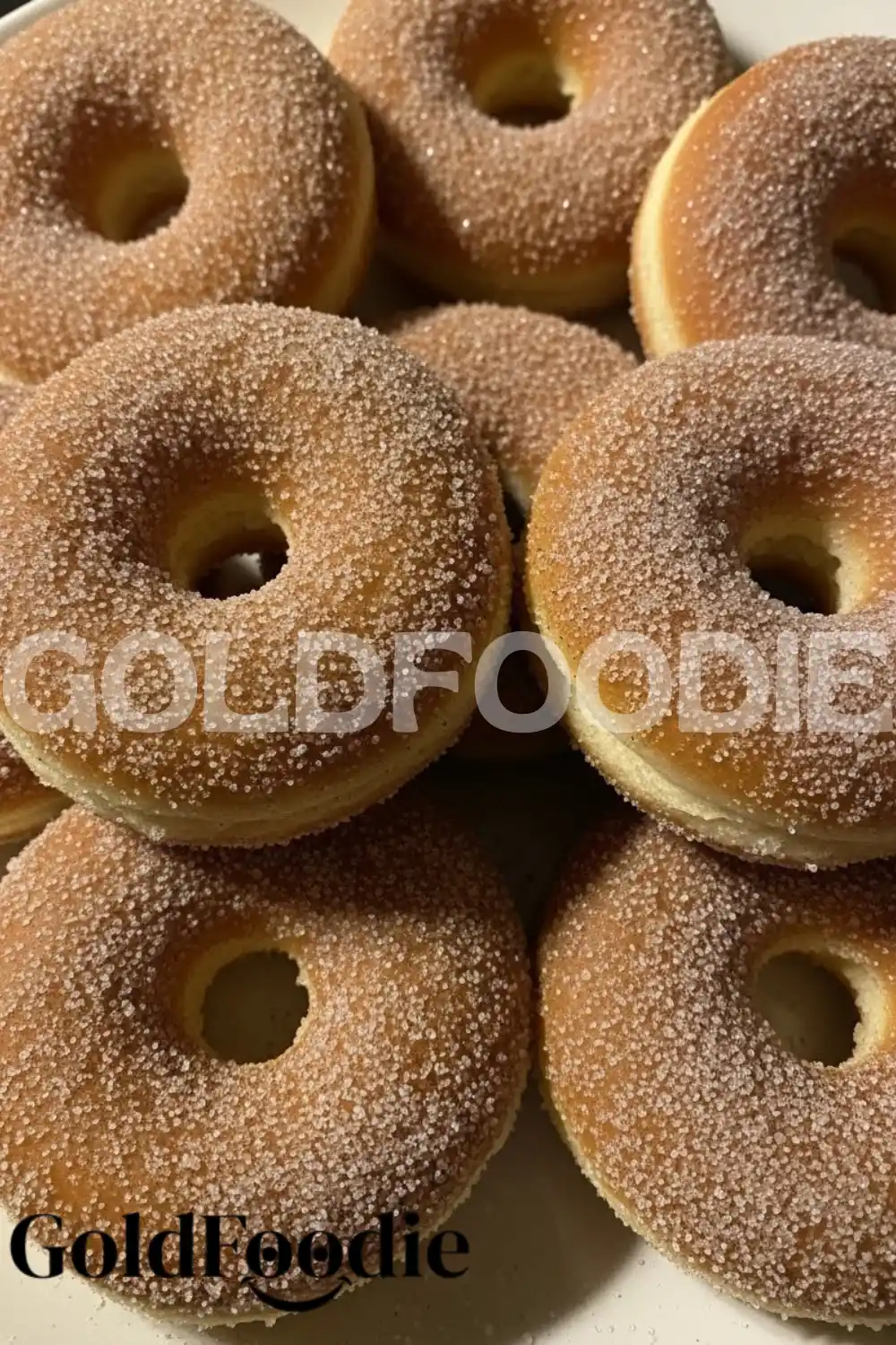 Freshly Coated Homemade Sugar Donuts Freshly Coated Homemade Sugar Donuts