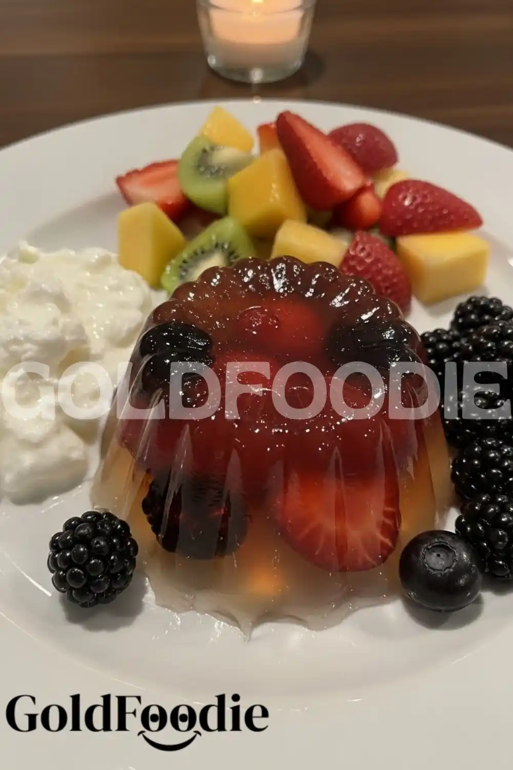 Fruit Infused Berry Gelatin