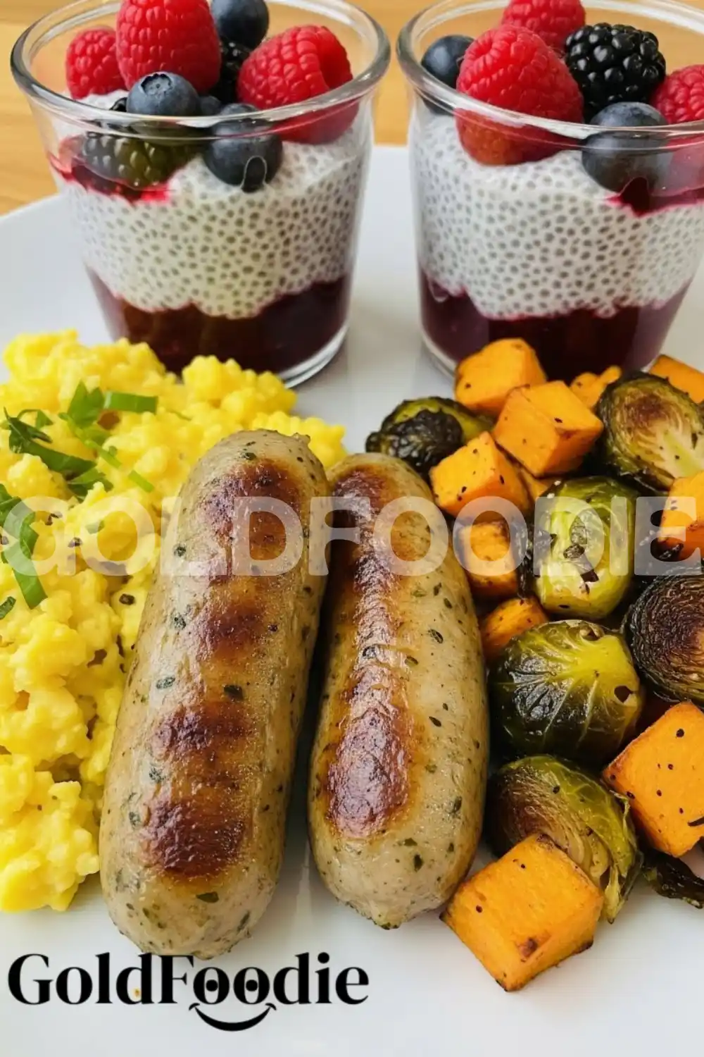 Galentine’s Brunch Spread with Berry Chia Parfaits