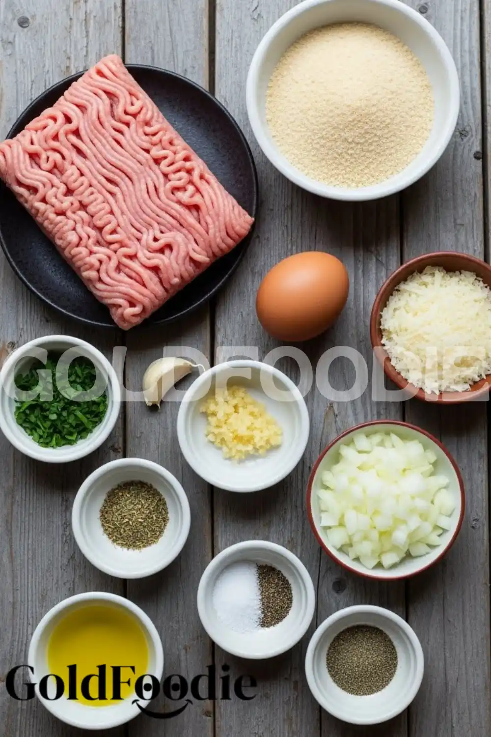 Garlic Parmesan Chicken Meatloaf Ingredients Garlic Parmesan Chicken Meatloaf Ingredients