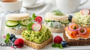 Valentine’s Brunch Tea Sandwich