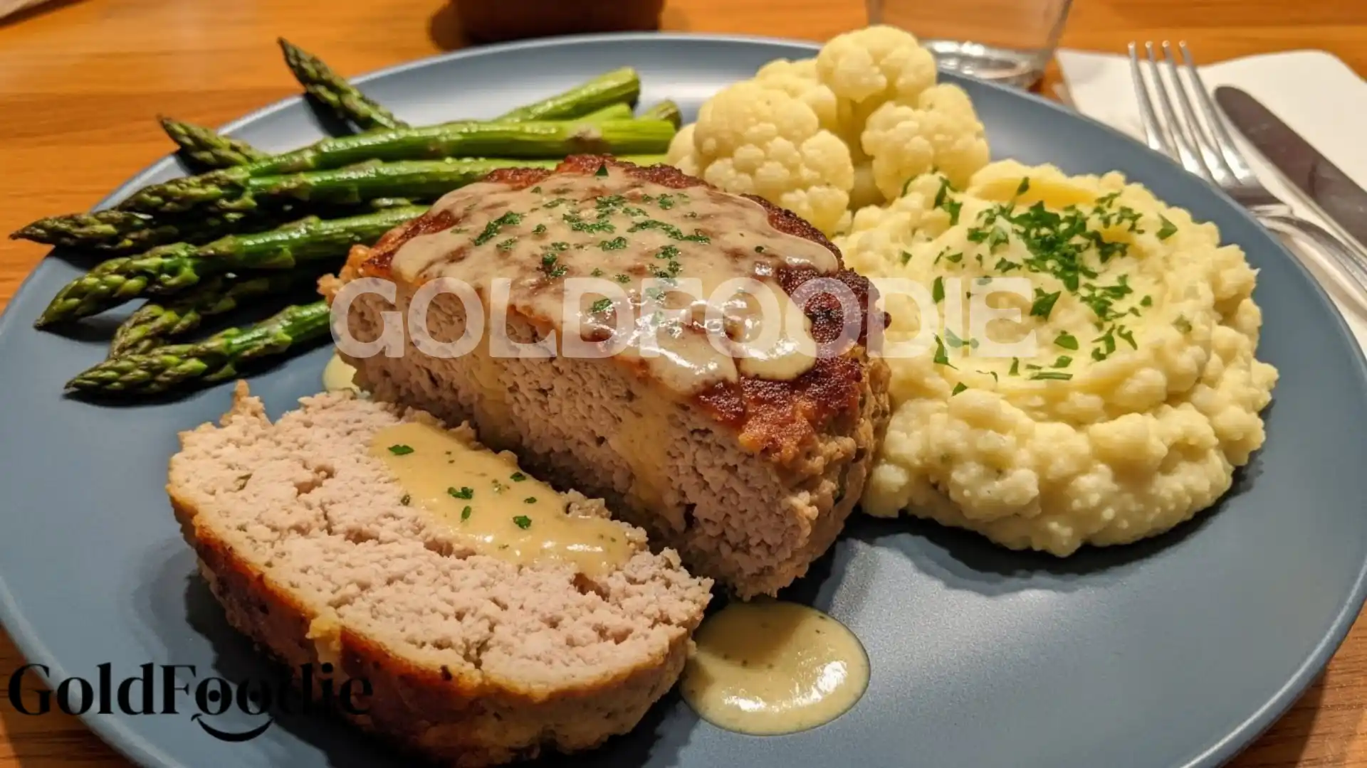 Home 6 Garlic Parmesan Chicken Meatloaf