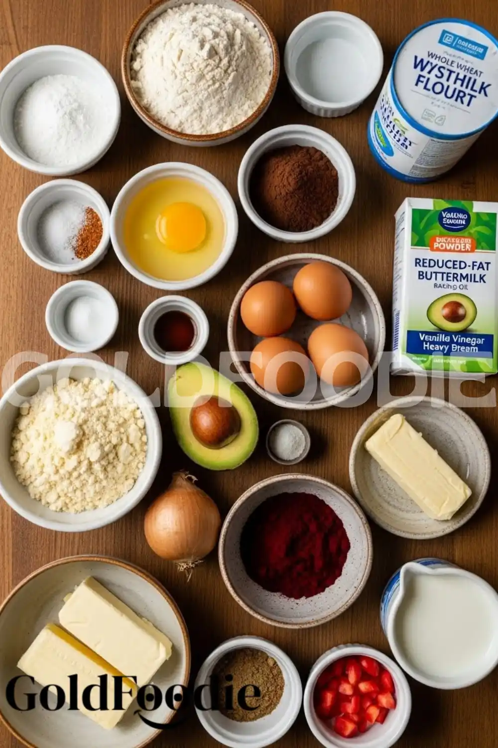 Healthy Red Velvet Cake Ingredients