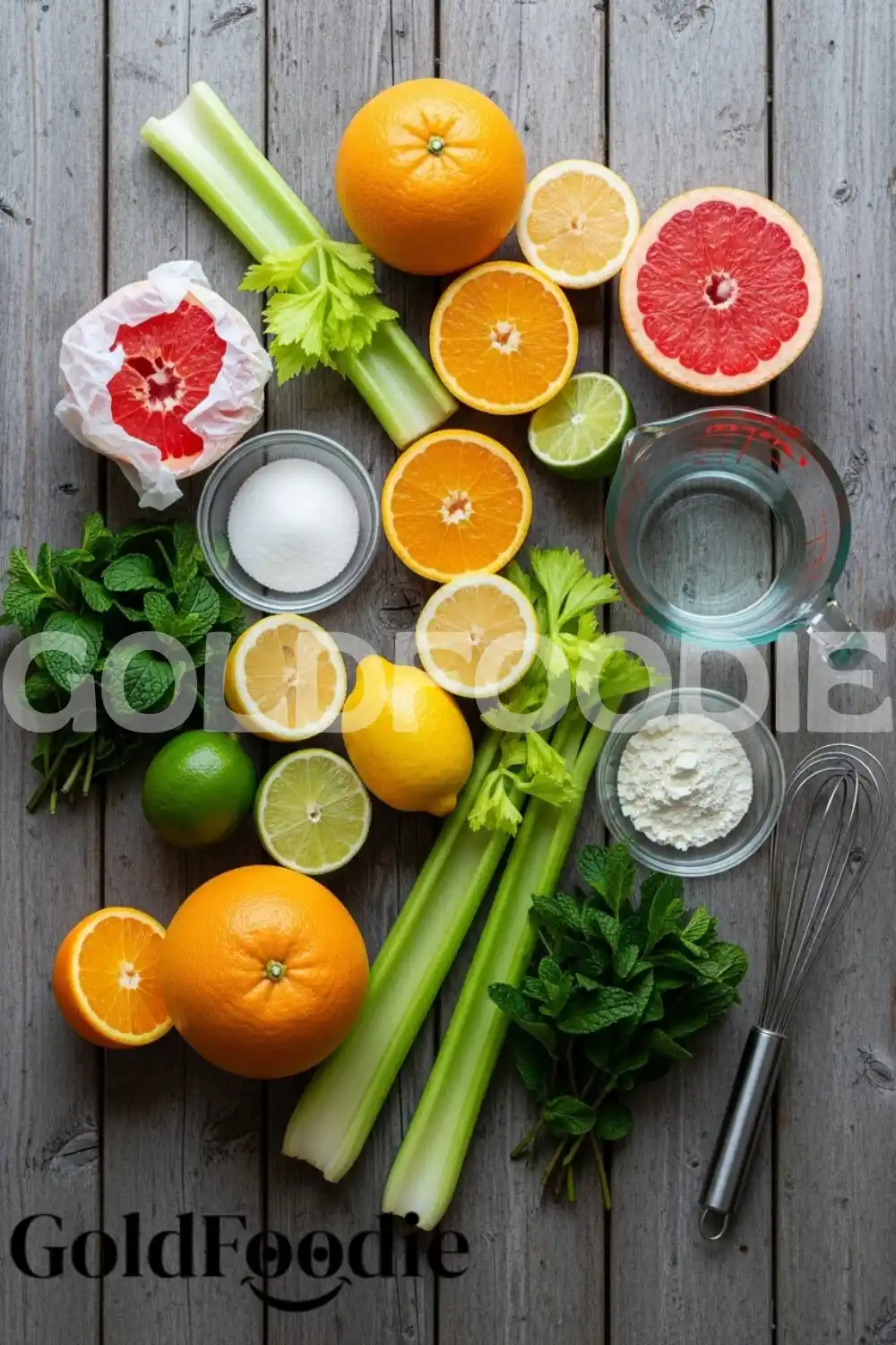Ingredients for Citrus Gelatin Salad Ingredients for Citrus Gelatin Salad