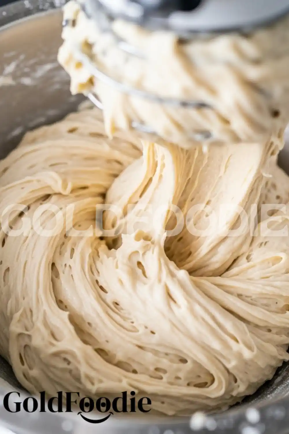 Kneading Homemade Sugar Donut Dough Kneading Homemade Sugar Donut Dough