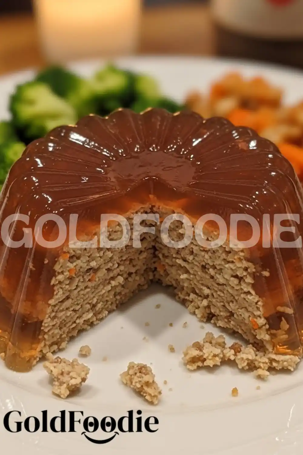 Layered Bariatric Gelatin Mold with Protein Base