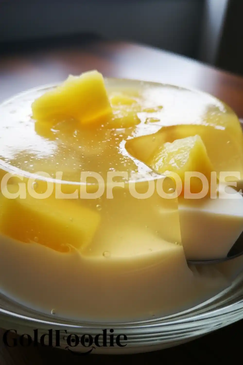 Layered Pineapple Jelly Dessert Layered Pineapple Jelly Dessert