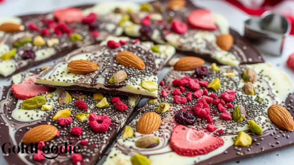 Valentine's Day Chocolate Bark