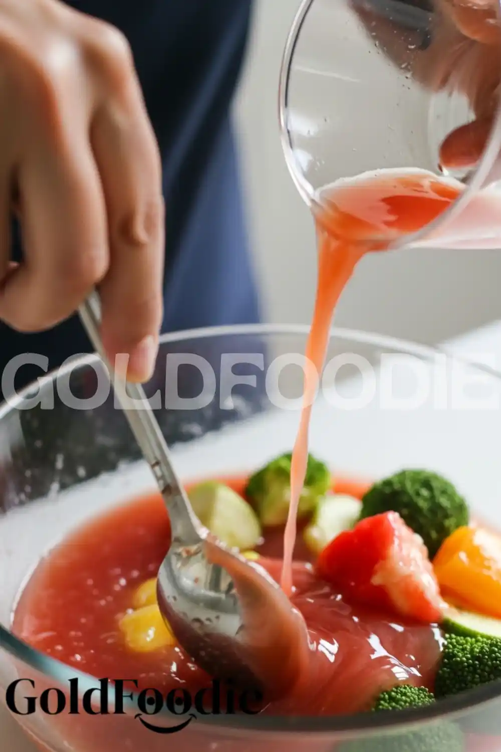 Mixing Fresh Juices for Holiday Punch