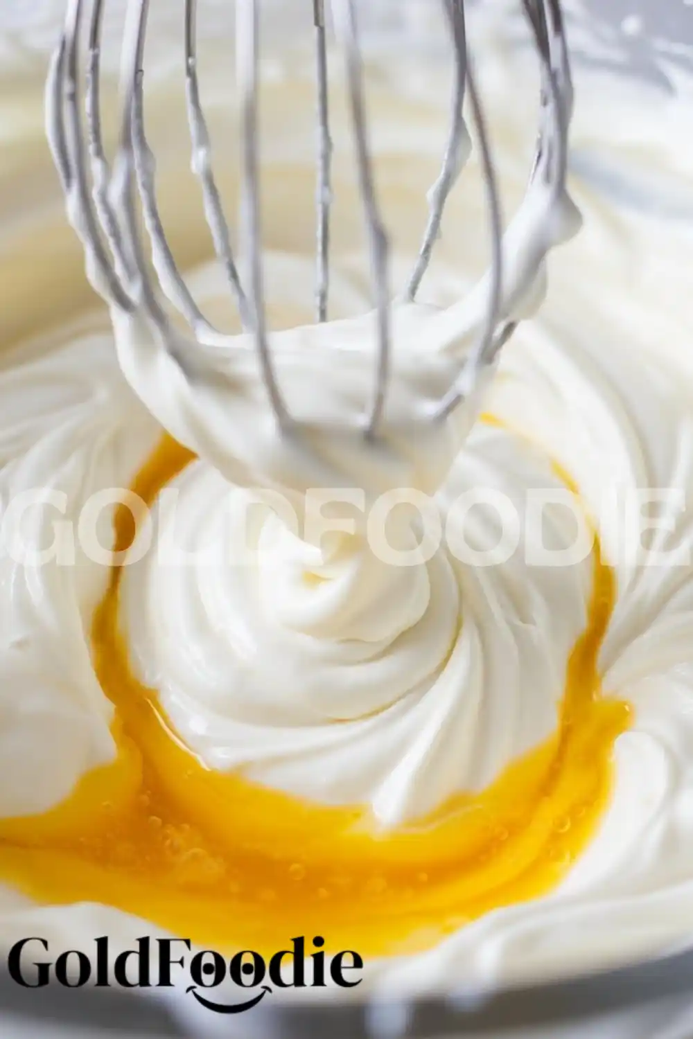 Mixing Yogurt and Egg Filling Mixing Yogurt and Egg Filling