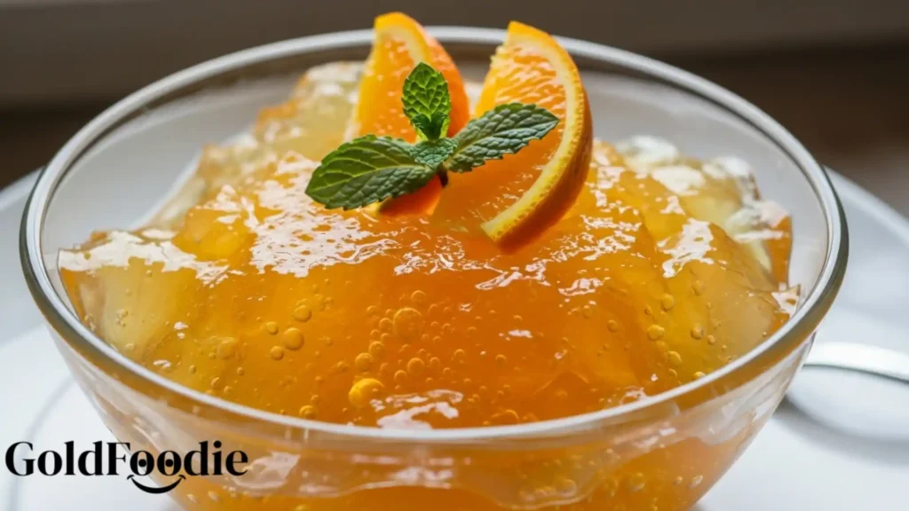 Healthy Orange Jelly