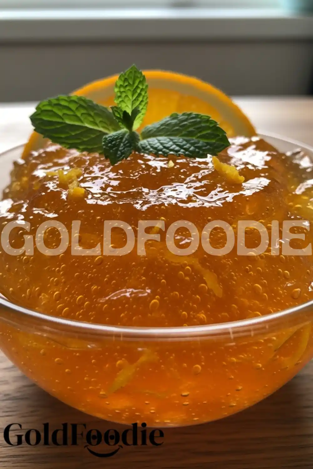 Orange Jelly Dessert